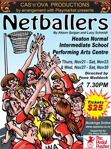 Poster - Netballers